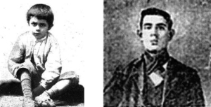 A la izquierda, Manolito Sánchez y a su derecha 'El Moreno', su asesino confeso