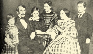 El Doctor Livingstone, en una fotografía familiar