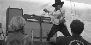 Jimi Hendrix en el Miami Pop Festival, el 18 de mayo del 68